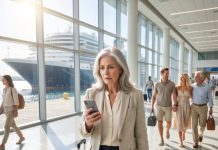 “My son texted me, ‘Plans changed—you’re not coming. My wife wants only her family.’ I stared at the screen, then smiled. They boarded their luxury cruise believing they had finally pushed me out forever. But while they were sipping champagne at sea, I whispered, ‘Enjoy every second… because when you come home, nothing you call yours will still be waiting.'”