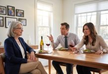 My son looked me straight in the eye and said, “Mom, retire now. We can’t afford daycare.” I smiled until his wife slammed her glass onto the table and hissed, “If you loved your granddaughter, you’d sacrifice everything.” Instead of arguing, I quietly opened a spreadsheet that exposed every luxury they had hidden. The silence that followed changed our family forever—but that was only the beginning.