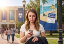 I texted the family group chat: “My graduation’s on Saturday — hope you can make it.” My brother replied: “We’ll be in Vegas, maybe next time.” My mom added: “Don’t make this about you.” I simply wrote: “Understood.” What they saw on the news that night made Vegas the last thing on their minds…