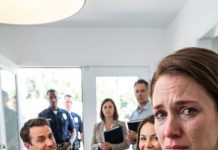 Aquella noche, un bebé lloraba frente a nuestra puerta. Mi esposo lo tomó en brazos y susurró: «El destino quiere que seamos sus padres». Durante cinco años lo amé como a mi propio hijo… hasta que encontré una prueba de ADN y unos mensajes borrados. «Siempre fue nuestro», escribió su amante. Lo enfrenté temblando: «¿Me usaste para criar al hijo de ustedes?». Él sonrió… sin saber que yo ya había preparado mi venganza.