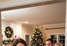 I arrived at my in-laws’ Christmas party early, expecting to surprise everyone. Instead, I froze outside the dining room when I heard my husband laugh and say, “Jessica’s pregnant. I’m finally going to be a father!” My heart shattered, but I walked away without making a scene. Three weeks later, I returned with something no one expected—and the look on every face told me the truth was finally about to come out.