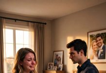 My hands were shaking with happiness as I handed my husband the pregnancy test. I expected tears, a hug—anything but his cold reply: “Get rid of it.” I smiled and whispered, “Alright.” That night, I packed one suitcase, disappeared without a trace, and left only a single envelope on the kitchen table. Three months later, he finally found me… but by then, I wasn’t the woman he thought he could control anymore.