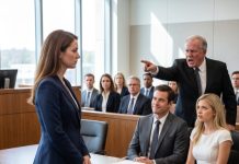 “My father-in-law pointed at me and sneered, ‘You’ll never get my son’s money.’ Behind him, my husband’s mistress laughed, ‘She deserves nothing.’ I said nothing as the judge unfolded my letter. He read a few lines, burst into laughter, and whispered, ‘Oh… nice.’ In that instant, every confident smile disappeared, and I realized the people who came to destroy me had just destroyed themselves.”