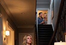 I came home early on our anniversary, smiling with his favorite dinner in my hands—until I heard laughter and whispers coming from our bedroom. “Don’t worry,” my husband chuckled. “She won’t be home for hours.” I quietly set my bag down. I didn’t slam the door. I didn’t cry. By the time he realized what he had lost, I was already gone—and I had taken the one thing he could never replace.