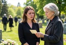 My mother’s funeral ended with barely twenty mourners. I thought that was the final chapter—until a retired federal judge walked straight to me, pressed an old card into my hand, and whispered, “Call Seattle. Tell them Margaret Dawson’s daughter is ready.” I stared at her in disbelief. “Ready for what?” She looked me in the eyes and replied, “For the truth your mother spent forty years protecting.” I made the call… and everything changed.