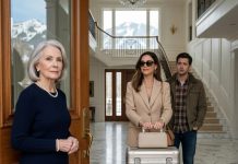 My daughter-in-law pushed her designer bags through my mansion door and smiled, “We heard you bought this Aspen house. We’re moving in to fix our relationship.” I stepped aside and let her enter. She thought she had taken control of my life. What she didn’t know was that every arrogant word she said was being recorded, and the home she wanted to steal would become the place where her downfall began.