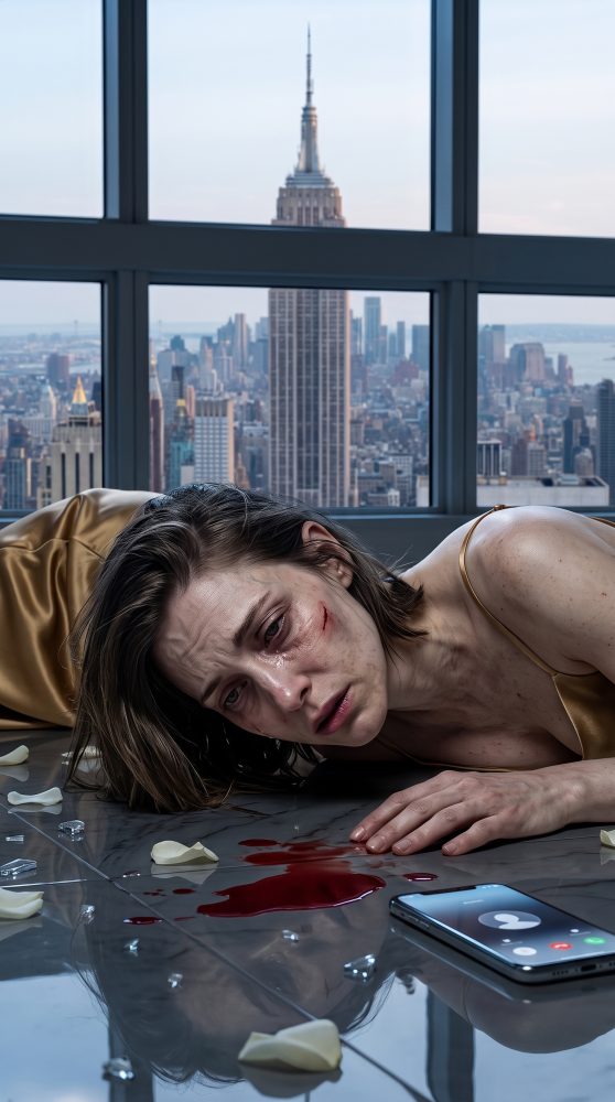 Woman_tired_red_liquid_floor_202607161600 (1)
