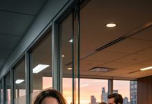 I walked into my husband’s office to surprise him with dinner—and froze when I saw his assistant wrapped tightly around him. Before they noticed me, I heard him whisper, “It’s our daughter’s birthday. I have to play the perfect dad tonight.” I quietly turned around, took my little girl home, and disappeared without a word. Hours later, my phone wouldn’t stop ringing. “Please… where are you?” he begged. By then, he had already lost what mattered most.