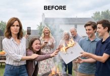 I Saved For Months To Buy My Daughter A $2,000 Laptop — My Sister’s Kids Threw It In The Fire While My Parents Laughed. My Sister Chuckled, “Maybe This Will Teach Her Not To Be Spoiled.” I Just Smiled… And The Whole Room Went Silent When I Did THIS.