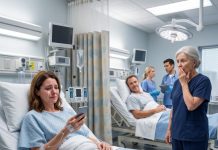 Three minutes before my heart surgery, my husband texted, “I want a divorce. I don’t need a sick wife.” I thought that betrayal would be the last thing I’d remember if I died. Then I joked to the stranger in the next hospital bed, “If we both survive, maybe we should get married.” A nurse gasped, “Do you even know who he is?” I didn’t—but that single moment changed every life that followed.