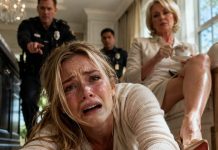 Struggling to breathe through a severe allergic reaction, I collapse to the kitchen floor while my mother-in-law watches, calmly sipping the tea she poisoned. “You were always a mistake, and your child is just a parasite I’m finally removing,” she laughs, nudging my hand away from my EpiPen with her designer heel. I press the silent alarm on my watch, summoning the police who have been recording our conversation from the garden for three months. She is about to trade her mansion for a cold, grey prison cell.