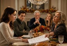“I NEVER TOLD MY IN-LAWS I OWN A $2.1 BILLION EMPIRE. THEY STILL TREATED ME LIKE I WAS NOTHING. SO THEY INVITED ME TO THANKSGIVING DINNER — TO MAKE ME SIGN AWAY MY MARRIAGE. TO PROVE I MARRIED THEIR SON FOR MONEY. I LET THEM FINISH EVERY WORD. BUT… THE MOMENT I SLID THE FOLDER ACROSS THE TABLE”