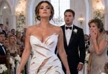 The night before my wedding, my mother-in-law sliced my $18,500 gown to pieces and texted, “Know your place.” The next morning, I walked down the aisle wearing the ruined dress, my head held high. When she smirked, I took the microphone and exposed her fraud, blackmail, and stolen money before every guest. Minutes later, police entered the chapel—while her son handed me the keys to the house she thought she owned.