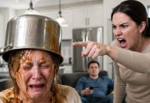 I had barely finished preparing dinner when my daughter-in-law tasted the soup and screamed, “You useless old woman! Is this what you call cooking?” Before I could move, she poured the entire steaming pot over me. My son simply turned up the television, pretending he saw nothing. Trembling with pain, I removed my apron, picked up my phone, and said, “It’s time. Take back everything I gave them.”