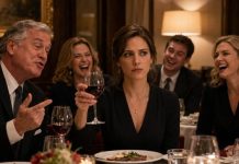 “You’re a grown woman with no husband or children. What a failure,” Dad announced at dinner as my entire family laughed. I calmly raised my glass and smiled. “That’s bold coming from the man whose rent I’ve secretly paid for six years. But don’t worry—it ends tonight.” The laughter vanished when his phone suddenly rang. The landlord’s next words made Dad turn pale… but that wasn’t the only surprise I had prepared.