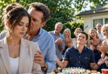 At the family reunion BBQ, my uncle pulled me aside and whispered, “Please don’t mention your promotion—we don’t want your cousin to feel like a failure again.” Then at dinner, they rolled out a cake that said, “You’ll change the world one day!” while I was handed a stack of paper plates. As I served everyone, my cousin laughed and said, “At least I didn’t waste my 20s chasing a desk job no one cares about.” So when it came time for the group photo, I smiled and said, “Actually… I just accepted a position in London. Six figures. Full relocation. And no—you’re not on my invite list.” The silence was delicious.