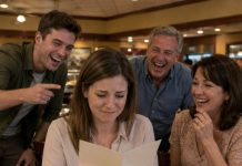 For my birthday, my family took me to a cheap buffet and gave me a card that said, “Maybe next year you’ll do something worth celebrating.” They all laughed—even my mom. I just smiled, took a photo, and left without a word. Three days later, they were panicking in the group chat because…
