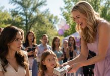 My sister slapped $2,000 onto my daughter’s birthday table and announced, “Now neither of you has to look poor.” Everyone stared at the homemade dress my little girl had been so proud to wear. I calmly pushed the cash back and whispered, “Keep it—you’ll need it soon.” She laughed, unaware that the man filming her humiliation was the forensic accountant investigating the fortune she had stolen from me.