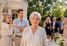 My daughter-in-law texted me at 6:12 a.m.: “Fix the sprinklers. The lawn looks disgusting.” She had no idea the house, the land, and every pipe beneath it still legally belonged to me. That evening, when the sprinklers exploded across her investor party, one guest pointed at the hidden survey stakes and demanded, “Ethan, what have you done?” I smiled—because the real flood had only begun.
