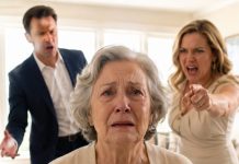 “ON MOTHER’S DAY, MY MILLIONAIRE SON CAME TO VISIT AND ASKED, “MOM, ARE YOU HAPPY WITH THE $5000 CLARA SENDS YOU EVERY MONTH?” I HESITATED AND REPLIED SOFTLY, “SON, THE CHURCH IS KEEPING ME ALIVE THESE DAYS.” AND RIGHT THEN, HIS ELEGANT WIFE WALKED IN…”