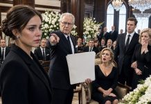 My sister sneered when I walked into dad’s funeral—because I was the “disgrace” he kicked out years ago… Until the lawyer said my name and… the whole room froze.