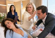 My husband brought his naked mistress into my hospital room hours after I gave birth. His mother slapped me so hard my newborn woke crying, then sneered, “Who will believe a paralyzed woman?” That was her mistake. Because every word, every threat, every cruel laugh had been recorded. When my attorney walked in, Mark finally realized the helpless woman in that bed owned everything.