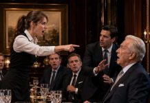 “YOUR TRANSLATOR IS LYING!” I shouted, freezing a nine-hundred-million-dollar German deal in the middle of a luxury dinner. The billionaire stared at my waitress uniform and sneered, “And why should I believe you?” I answered him in flawless German, then placed my phone on the table. His translator’s face turned white when the recording began—but the man behind the conspiracy recognized me first.