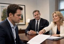 The HOA president slid a $46,000 lien notice across the table and smiled. “Pay it, or we take the house.” My aunt had been dead six weeks, and they were already circling her $103,400 estate like vultures. I kept my face calm and asked for every governing document they had. She laughed. “You really think paperwork will save you?” She had no idea what I was about to find on page fourteen.