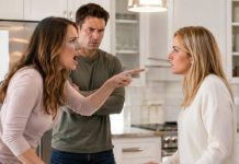 My sister-in-law slapped a rent bill onto the $45,000 kitchen I had paid to renovate. “Pay $1,000 by Friday or get out,” she sneered, while my husband stood beside her and said nothing. I smiled, grabbed my purse, and replied, “Fine. I’ll go back to my condo.” His face instantly drained of color. He thought I had sold it months ago—but that wasn’t the only thing he was wrong about.
