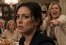MY SISTER ANNOUNCED AT THANKSGIVING: ‘MOM AND DAD ARE SIGNING THE HOUSE TO ME. YOU GET NOTHING.’ I SMILED AND SAID, ‘DAD, SHOULD I TELL THEM, OR WILL YOU?’ HIS FORK DROPPED. MY SISTER SCREAMED “TELL US WHAT?”