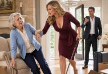 I came home from a business trip two days early and froze when I heard my elderly mother crying. My fiancée had shoved her belongings onto the floor and hissed, “Once we’re married, you’re going to a nursing home.” She didn’t see me standing in the doorway. I quietly recorded everything, then said, “The wedding is canceled.” She laughed—until I called my attorney and revealed what else she was about to lose…