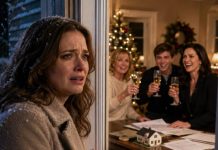 My mother texted, “Christmas is family only this year. Don’t make things awkward.” Hours later, I saw a photo of everyone drinking champagne inside the house they had secretly put up for sale. My brother called and laughed, “Your name is just paperwork. Mom deserves the money.” I stayed silent—because they had forgotten one tiny detail. The only name on the deed was mine… and someone had just forged my signature.
