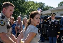 My cousin handcuffed me at our family Memorial Day barbecue to prove I was a nobody… but seconds later, a government SUV pulled into the driveway, and a decorated Army sergeant stepped out calling me “General Carter” in front of everyone who had spent years mocking me.