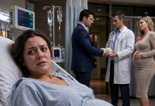 The night before i gave birth, i overheard my husband bribe the doctor: “infect her and let her die in delivery. i’ll pay you $500,000!” so he could be with his 5-month-pregnant mistress. i pretended to sleep and acted. next day, karma hit him…!