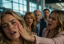 AT THE AIRPORT BEFORE A TRIP TO HAWAII, MY SISTER SUDDENLY SLAPPED ME IN FRONT OF EVERYONE, AND MY PARENTS IMMEDIATELY DEFENDED THEIR FAVORITE DAUGHTER. REALIZING I HAD PAID FOR THE ENTIRE TRIP, I QUIETLY CANCELED MY FAMILY’S TICKETS AND WALKED AWAY AS EVERYONE STOOD IN SHOCK.