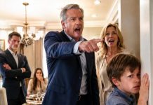 AT A FAMILY DINNER, MY SON-IN-LAW’S FATHER GRABBED MY 8-YEAR-OLD GRANDSON AND SLAMMED HIM INTO THE WALL. HIS WIFE SMILED AND SAID, “GOOD! THAT BOY NEEDS TO LEARN!” MY BLOOD RAN COLD, SO I STOOD UP AND MADE ONE PHONE CALL. THEY HAD NO IDEA WHO THEY WERE DEALING WITH!