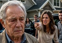 IN FRONT OF 10 NEIGHBORS MY DAUGHTER CLOSED THE CAR DOOR ON ME “DAD THERE’S NO ROOM YOU’لل ONLY GET IN THE WAY OF THE TRIP” I STAYED QUIET WATCHED THE THREE CARS LEAVE MY DRIVEWAY I LOCKED THE GATE AND CALLED THE REAL ESTATE AGENCY WHEN… THEY ARRIVED AT MY…