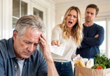 MY SON’S WIFE TOSSED ME A GROCERY LIST. “40 OF MY RELATIVES ARE COMING FOR THANKSGIVING.” MY SON SAID, “DAD, SLEEP IN THE GARAGE. MY WIFE’S PARENTS GET THE MASTER BEDROOM.” I SMILED. “PERFECT. I’M LEAVING. YOU TWO CAN COOK, CLEAN, AND HOST. I’M NOT YOUR SERVANT.” THEIR SMILES VANISHED. THEY HAD NO IDEA I’D PLANNED A SPECIAL SURPRISE.