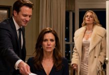 “My husband smiled as he dropped the divorce papers in front of me. ‘Vanessa can give me the life you never could,’ he said, before leaving for Aspen with his billionaire heiress. I let him believe I was the pathetic wife he’d outgrown. But when I saw the diamond necklace around Vanessa’s throat, I recognized it immediately—and realized my husband had just walked straight into a $38 million fraud investigation I was secretly leading.