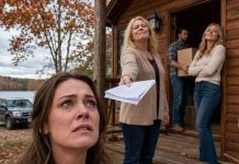 MY GRANDPA LEFT ME HIS CABIN, BUT MY MOM GAVE IT TO MY SISTER: “CAROLINE DOESN’T NEED IT.” I TOOK THEM TO COURT, AND WHAT THE JUDGE UNCOVERED MADE HER ASK MY MOM: “DO YOU HAVE ANYTHING TO SAY BEFORE I REFER THIS TO THE DA?”