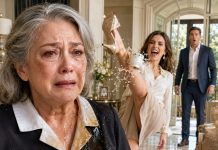My son couldn’t stop praising his future bride, so I disguised myself as the housemaid before he brought her home. The moment he stepped outside, her smile vanished. “Take off my shoes, servant,” she ordered, then hurled a cup of scalding tea across my chest when I hesitated. I swallowed the pain and whispered, “Are you sure you want to treat me this way?” She laughed—until my son returned and called me, “Mom.”