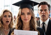 On my graduation day, I thought the empty seats in the front row were the only thing that would hurt. Then, after more than ten years of abandoning me, my parents suddenly walked through the doors. My mother smiled and whispered, “We’re proud of you.” I stared at them and replied, “Proud? You don’t even know who I am anymore.” Then my father handed me an envelope—and everything I believed about my past shattered.