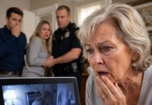 My daughter stole my pension passbook, then pointed at her own brother and screamed, “He took it!” I believed her—until the police arrived and asked to see the security footage. My hands went cold when the officer turned the screen toward me. “Ma’am, you need to see who actually entered your room.” I stared at the footage, speechless. The person on that screen was the last person I ever expected.