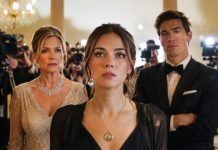 The woman who abandoned me at birth stood beneath crystal chandeliers and called me “a desperate orphan” in front of the entire city. I touched the locket she had left around my neck and whispered, “You’re right—I don’t want your family name.” Then I placed the DNA results on the podium. “I want the fortune you stole from me.” Her smile vanished, but my real revenge had not even begun.