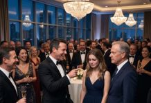 When Marcus laughed at my daughter in front of hundreds of people, he thought the night belonged to him. A week later, he walked into a board meeting, pointed at Emma, and snapped, “A fired employee has no place here.” My lawyer calmly pushed a folder across the table. “She’s not here as an employee,” she said. “She’s here as a witness.” Marcus finally looked at me—and realized he had humiliated the wrong family.