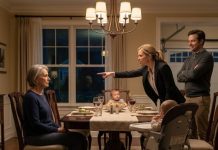 “Move into the garage—or get out!” my daughter snapped across the dinner table. I stared at her, realizing the home I had paid for, raised her in, and protected for twenty-seven years was suddenly “hers.” I quietly packed three suitcases and walked away. What she didn’t know was that I had already transferred the house into a trust—and within days, she would discover who truly owned it.