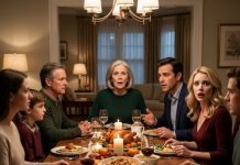 On Thanksgiving, my millionaire son smiled and asked, “Mom, do you like the lake house I bought you?” I stared at him and said, “What lake house? I never received anything.” His wife slowly stood up, suddenly pale. By the next morning, I had the title records in my hands—and discovered the $1.65 million property had been transferred into her private company instead of my trust.