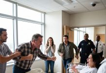 “The day my father screamed, ‘Give your sister one of those babies!’ I thought nothing could hurt more than my fresh C-section. Then he slammed both fists into my wound, and I heard myself screaming. Seconds later, a detective stepped into my hospital room saying, ‘Don’t move, Mr. Carter. Every second of this has been recorded.’ That’s when every face turned white—and my revenge finally began.”
