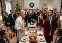 On Christmas Eve, my daughter screamed in front of twenty guests, “Where are you, you useless man? The food still isn’t ready!” I took off my apron, looked at the strangers she had invited into my home, and said, “Then feed your own guests.” An hour later, my CFO called: “Thomas, did you guarantee her company?” I hadn’t. That was when Christmas dinner turned into a financial disaster.