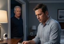 The third time my son-in-law stole money from my wallet, I was waiting for him. He opened the drawer, took $400, then froze when he saw the black folder beside it. “What the hell is this?” he whispered. I stepped from the darkness. “Close the folder, Jason.” His face went white. He thought he was stealing from an old man. He had no idea I had been watching him for months.